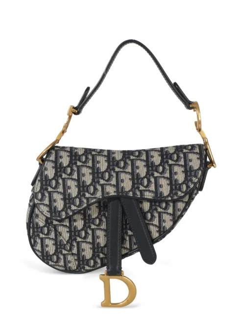 Christian Dior Pre-Owned 2021 mini Oblique Saddle handbag