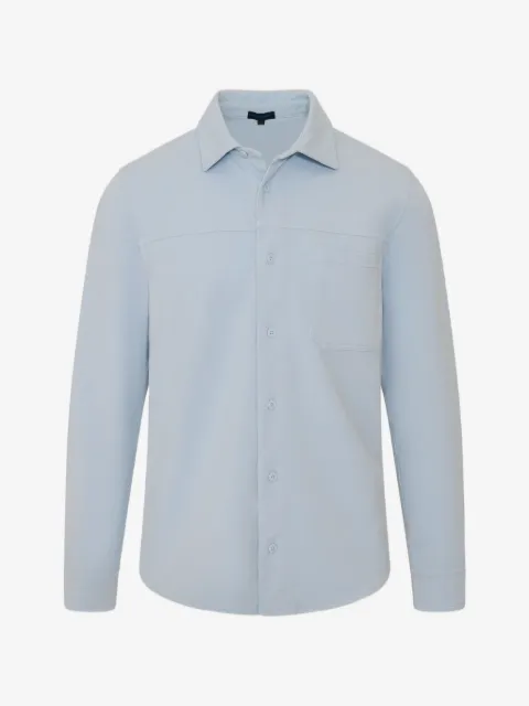 Pya long-sleeve chest-pocket shirt