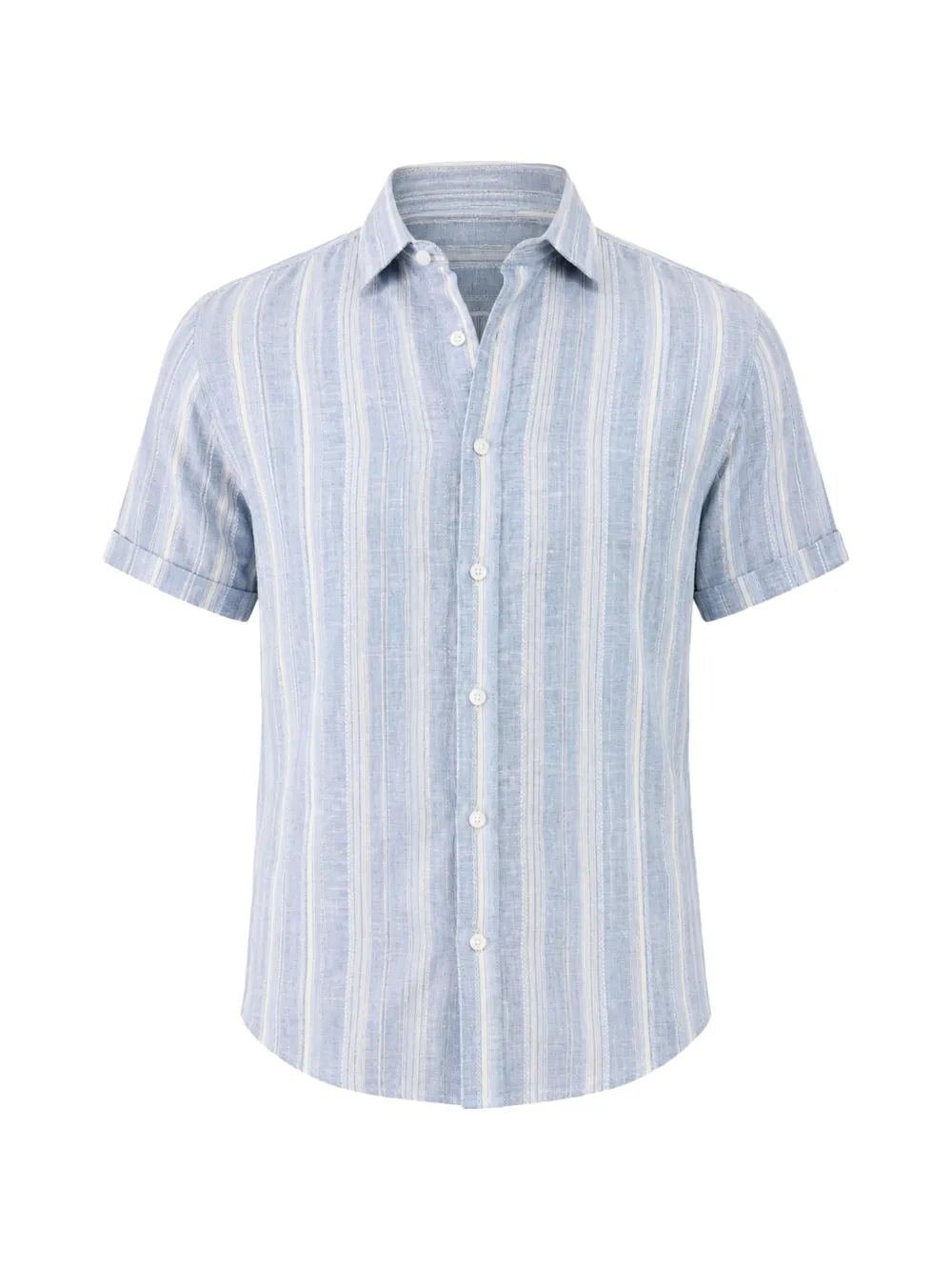 Pya Striped Short-sleeve Shirt In Blue