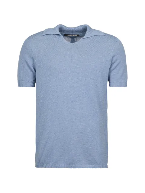 Hannes Roether fine-knit short-sleeve T-shirt