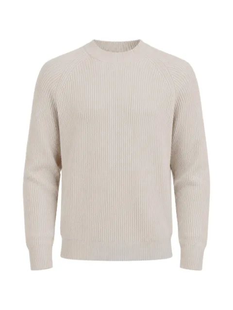 Gran Sasso ribbed-knit raglan-sleeve sweater