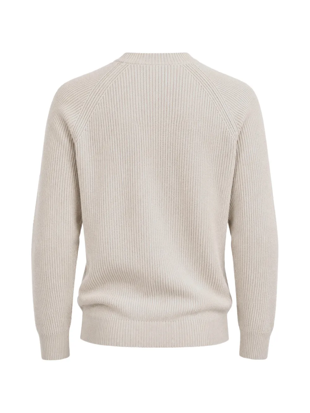 Gran Sasso Ribgebreide trui met raglan mouwen Beige