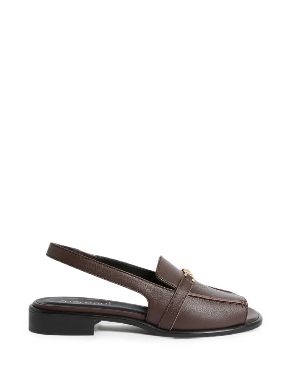 MOMONÌ Flache Miguel Shoes Slingback-Sandalen - Braun
