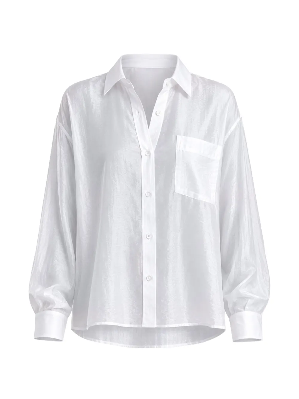 Pharaoh Marvin button-down linen shirt - Bianco