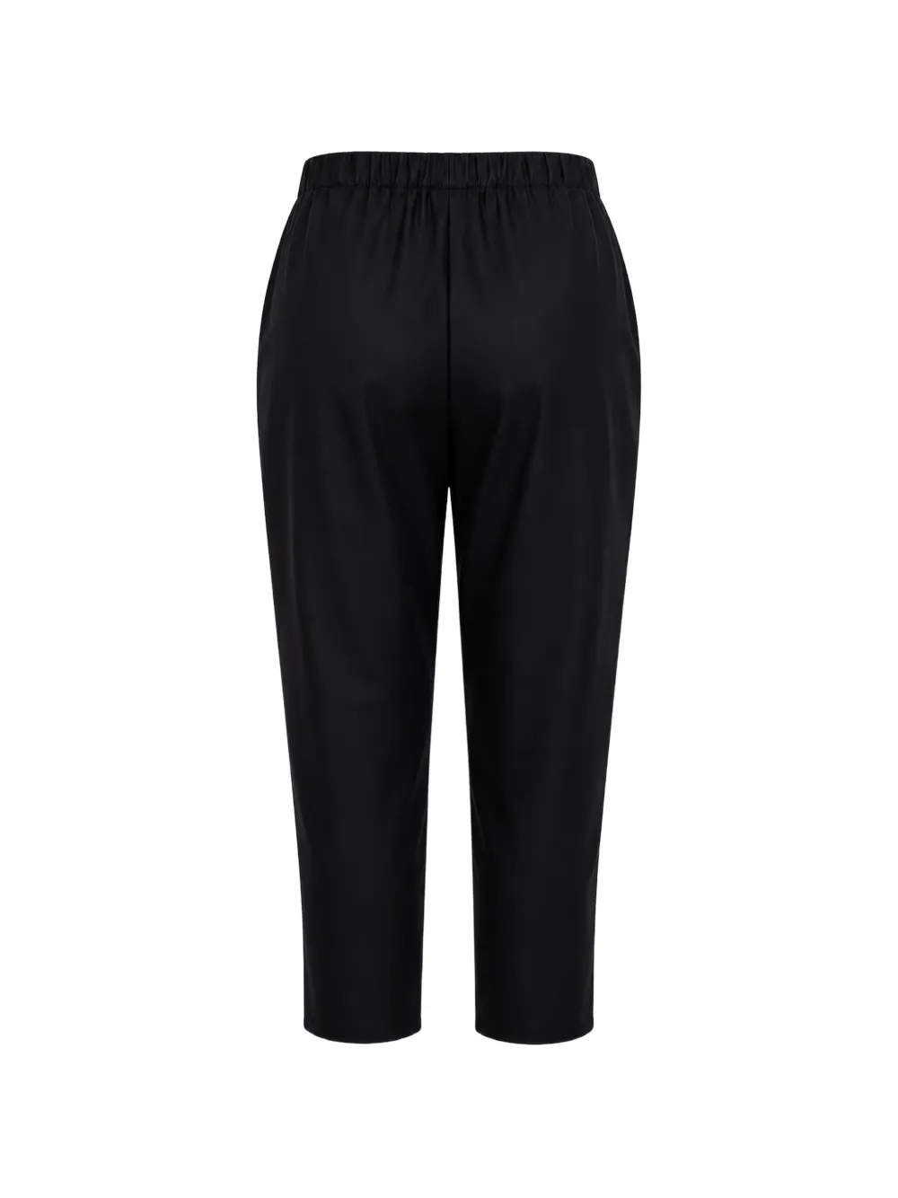Dusan Broek met elastische taille Zwart