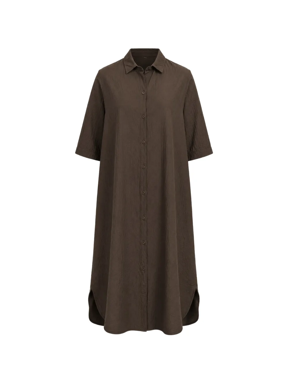 Labo Art Abito Acca shirt midi dress - Marrone