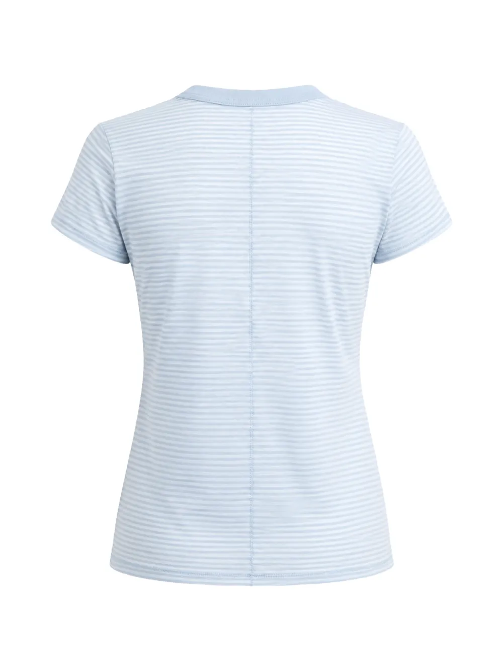 rag & bone Slub gestreept T-shirt Blauw