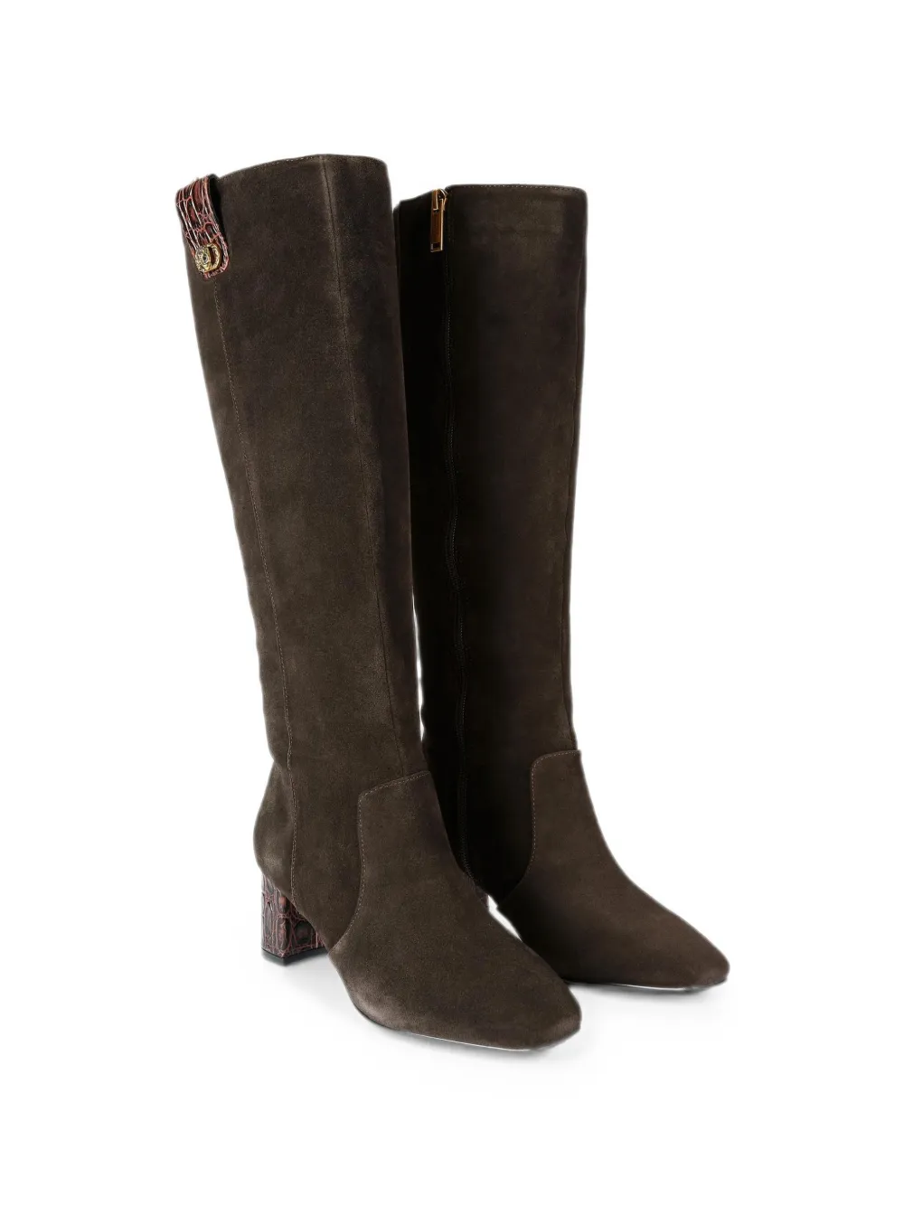 Kurt Geiger London Chelsea suede boots Bruin
