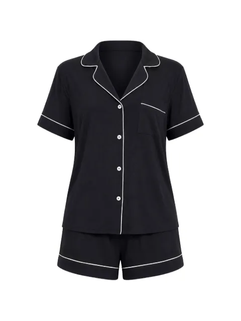 Eberjey Gisele piping-detail pajamas