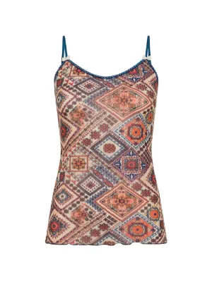 Jean Paul Gaultier graphic-print Tank Top | Neutrals | FARFETCH