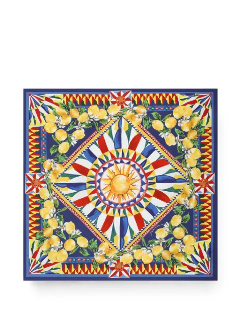 Dolce & Gabbana Carretto graphic-print scarf