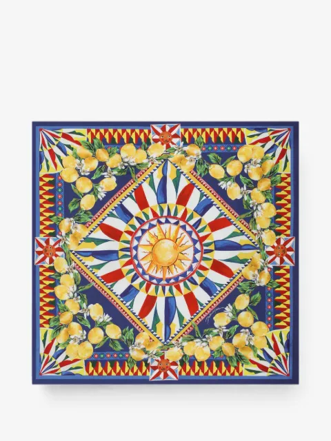 Dolce & Gabbana Carretto graphic-print scarf