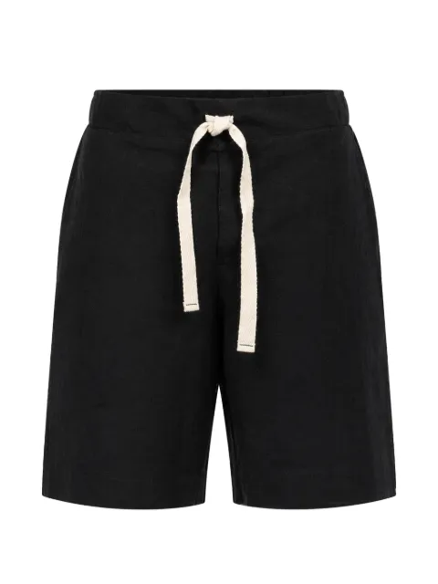Marané drawstring linen bermuda shorts