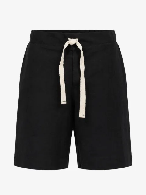 Marané drawstring linen bermuda shorts
