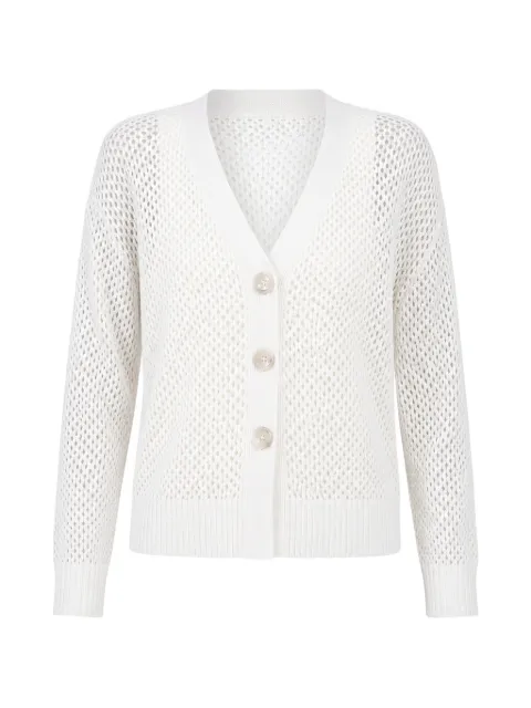 Allude cárdigan con cuello en V