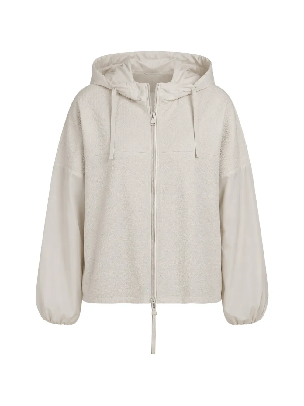 Duno Rumble Hooded Jacket In Neutral