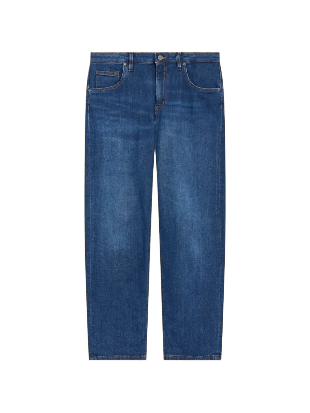 PT Torino Tina faded-effect jeans - Blu