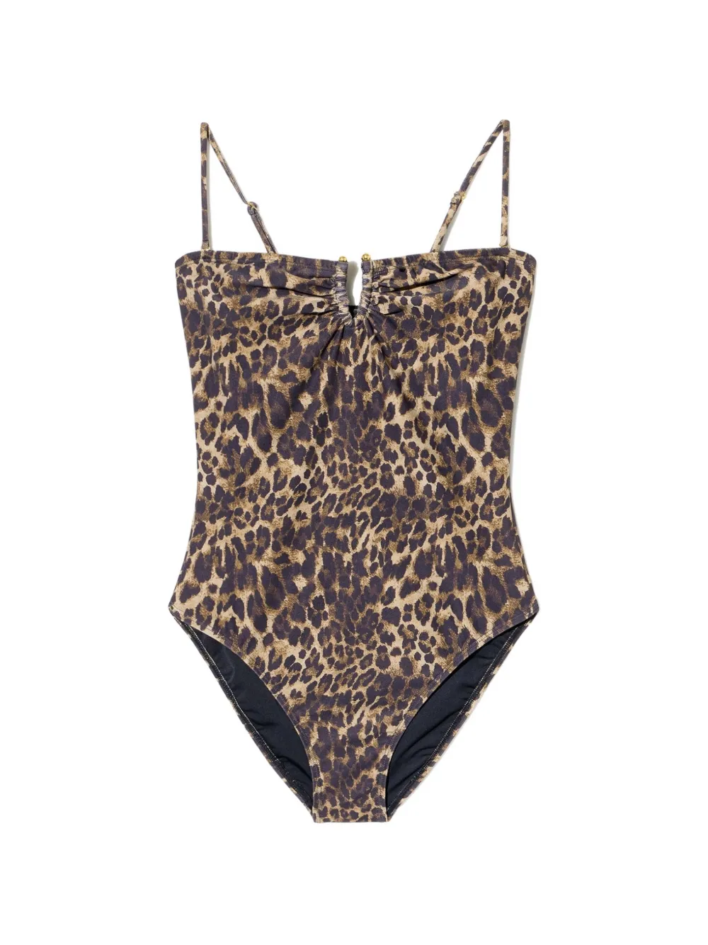 Nili Lotan leopard-print swimsuit - Toni neutri