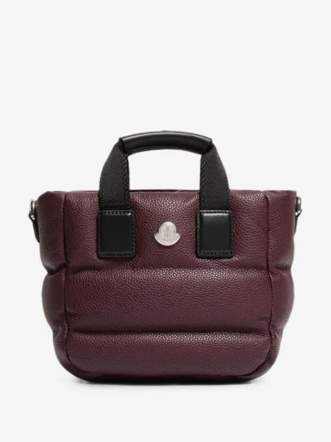 Moncler micro Caradoc quilted-leather tote bag