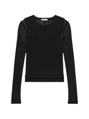 Alexander Wang ロングスリーブ ブラウス | ブラック | FARFETCH JP