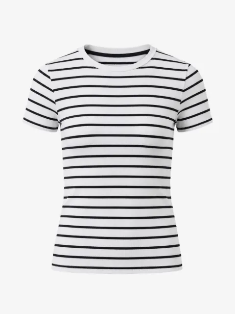 PATRICK ASSARAF striped-pattern T-shirt