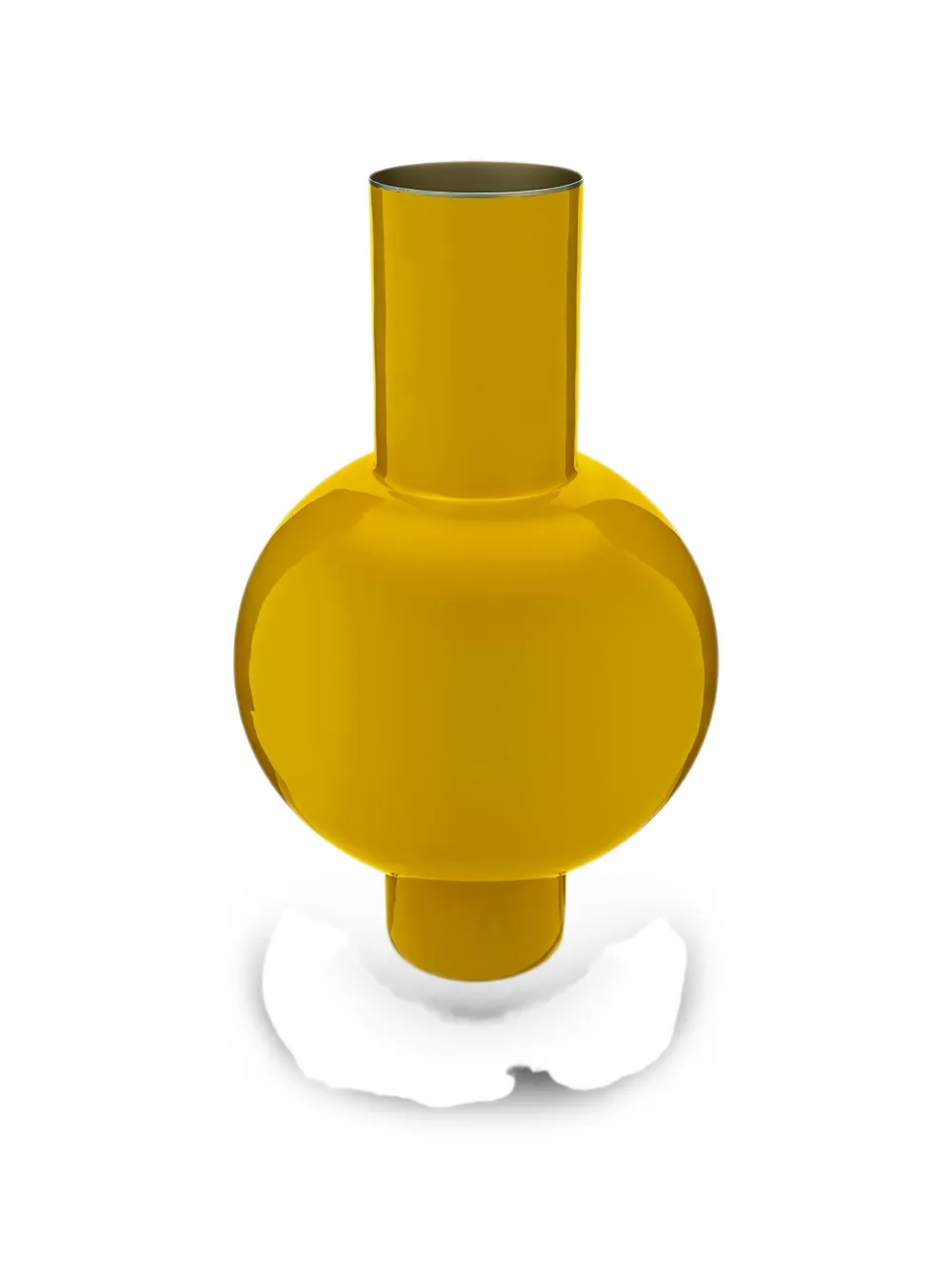 Pip Studio Metal Vase In Yellow