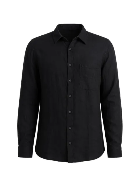 Hannes Roether chest-pocket long-sleeve shirt