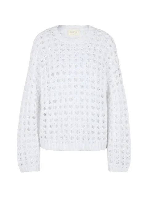 Juvia Mirja open-knit sweatshirt