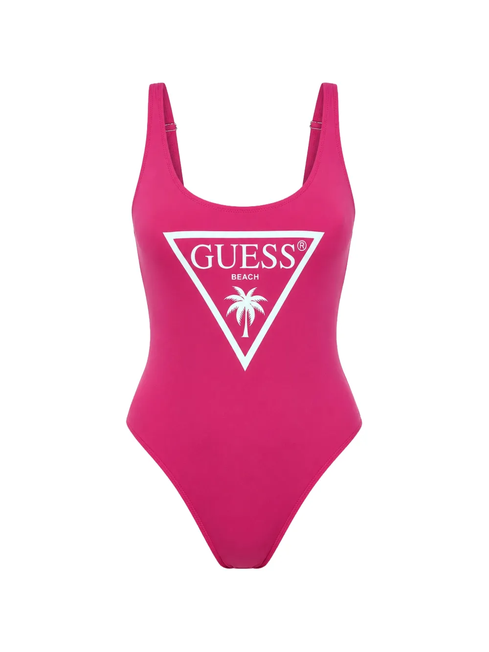 GUESS USA Costume da bagno con logo - Rosa