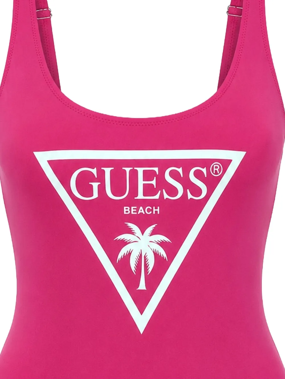 GUESS USA Badpak met logoprint Roze