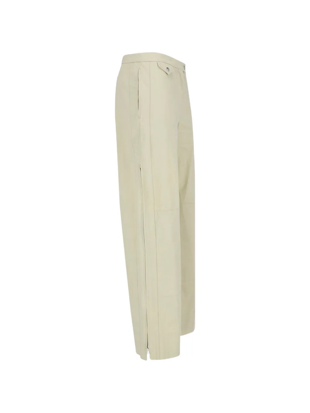 Calvin Klein Broek met klepzakken Beige