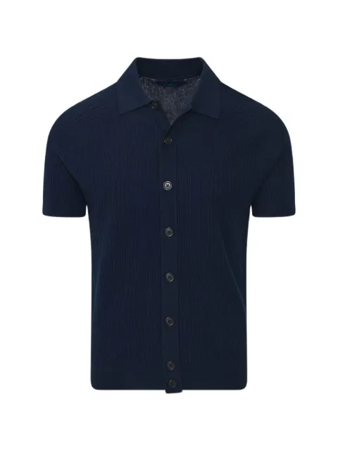 Pya ribbed-knit button-up shirt