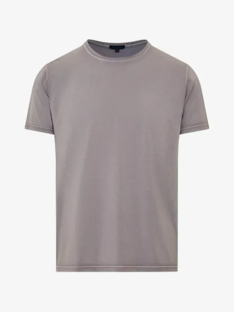 PATRICK ASSARAF garment-dyed T-shirt