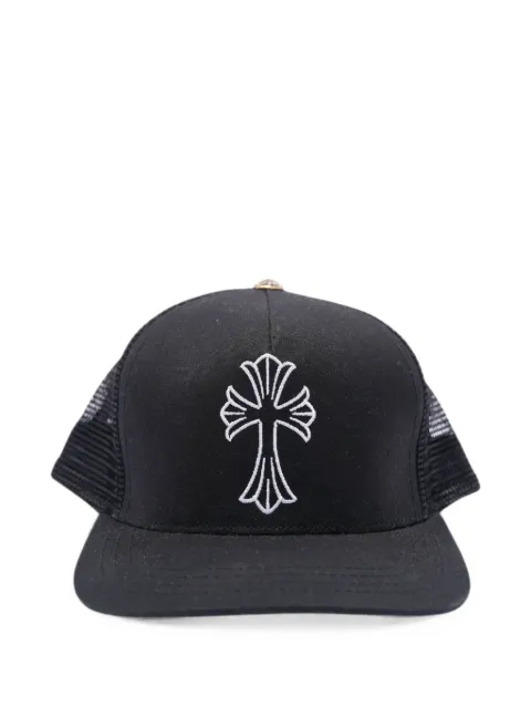 Chrome Hearts cross-embroidered baseball cap