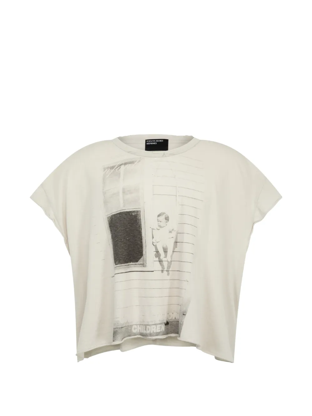 Enfants Riches Déprimés t-shirt Garden Of Unborn Children à imprimé graphique - Tons neutres Enfants Riches Déprimés t-shirt Garden Of Unborn Children à imprimé graphique - Tons neutres