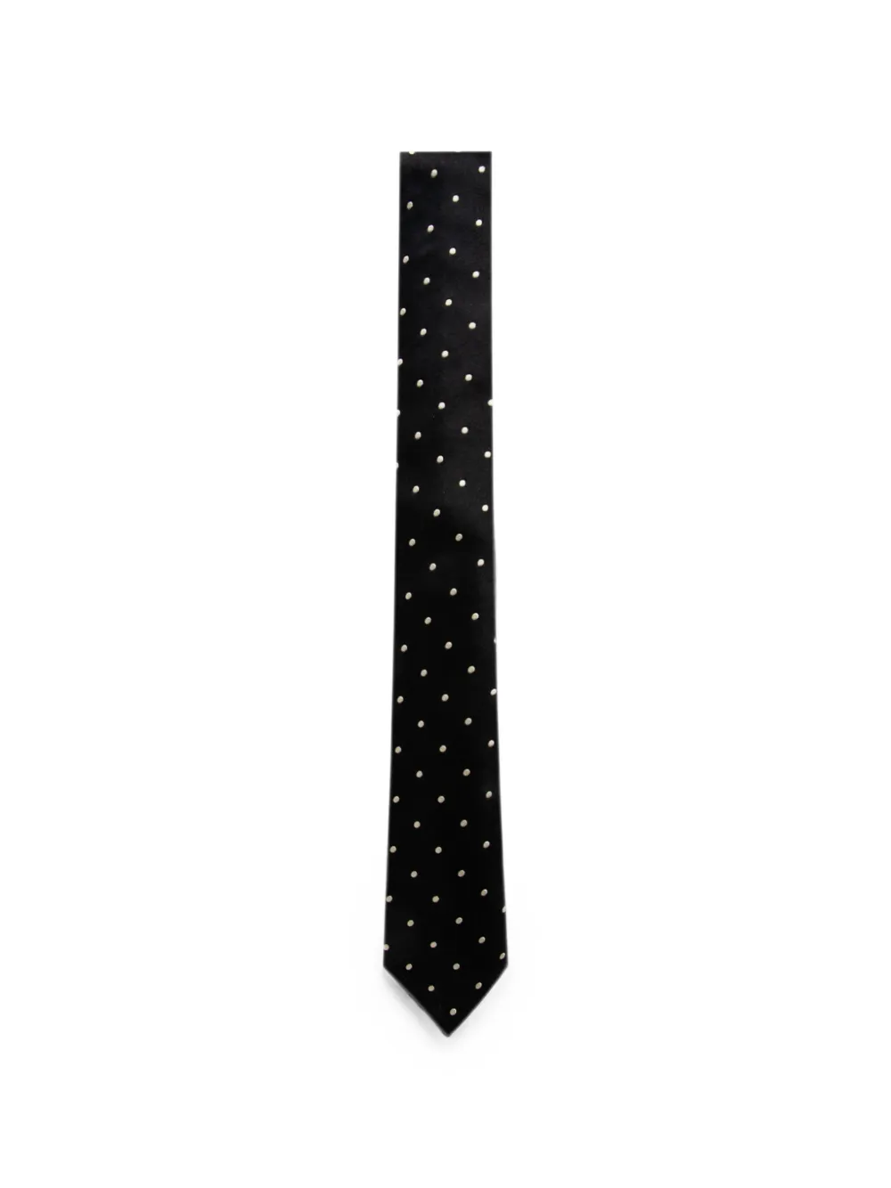 TOM FORD polka-dot silk tie - Nero