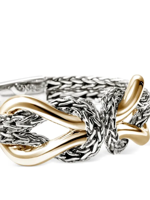 John Hardy Infinite Love Knot Ring | Silver | FARFETCH
