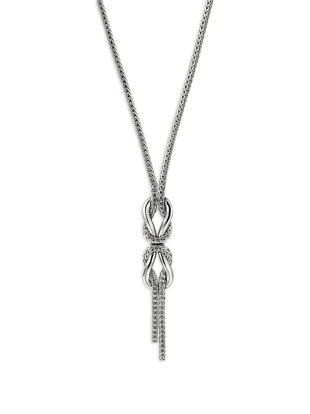 John Hardy Infinite Love Knot Halskette - Silber