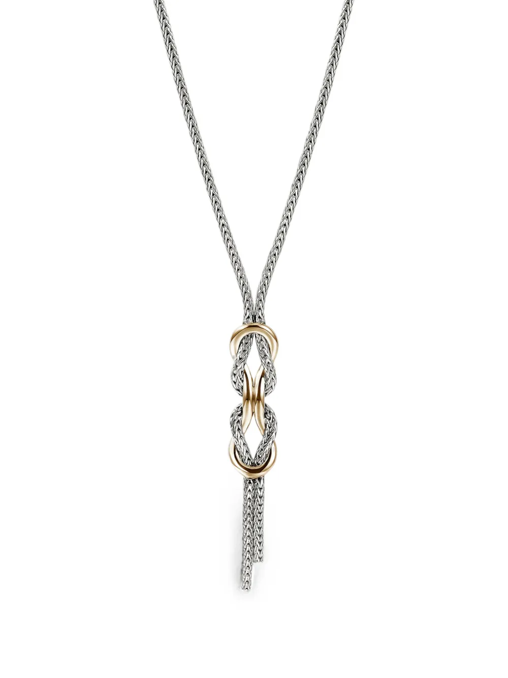 John Hardy Collana Infinite Love Knot - Argento