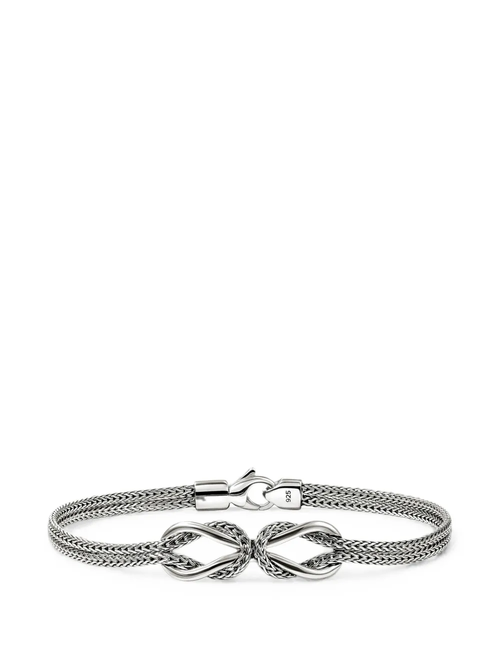 John Hardy Bracciale Infinite Knot - Argento