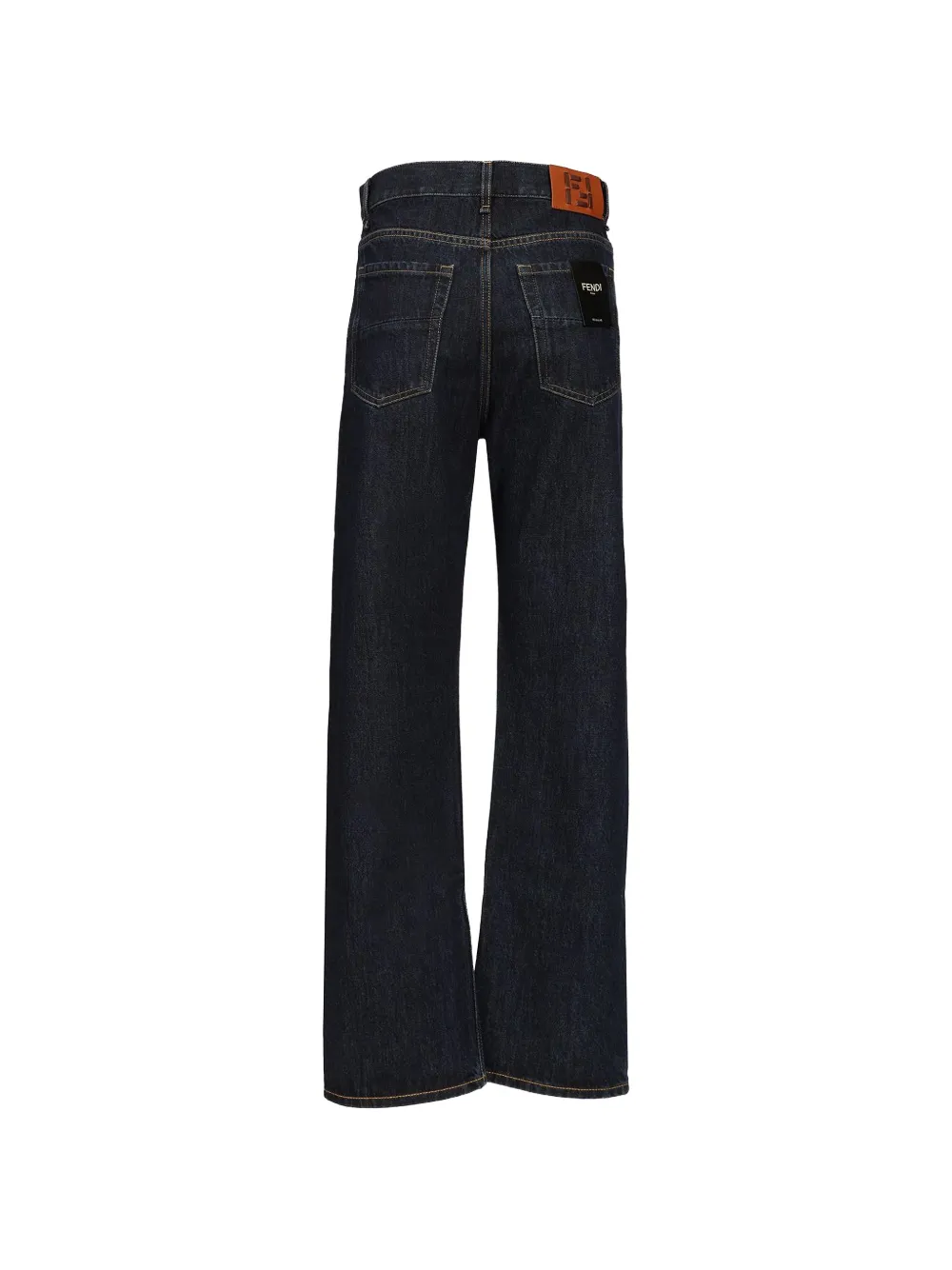 FENDI Straight jeans Blauw
