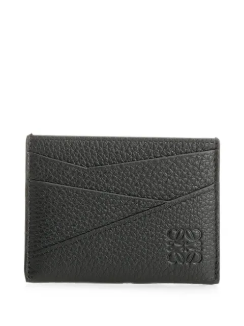 LOEWE Puzzle Edge grained-leather cardholder