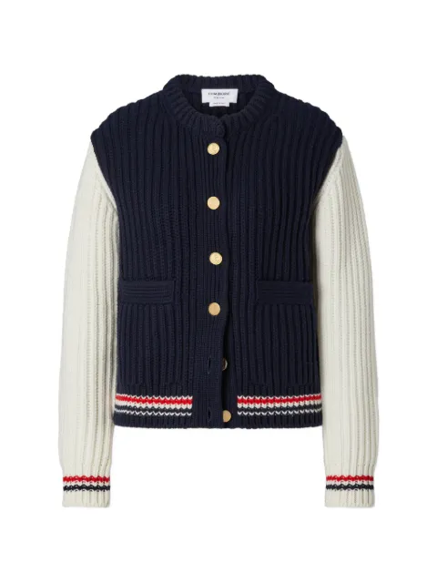 Thom Browne chunky cashmere cardigan