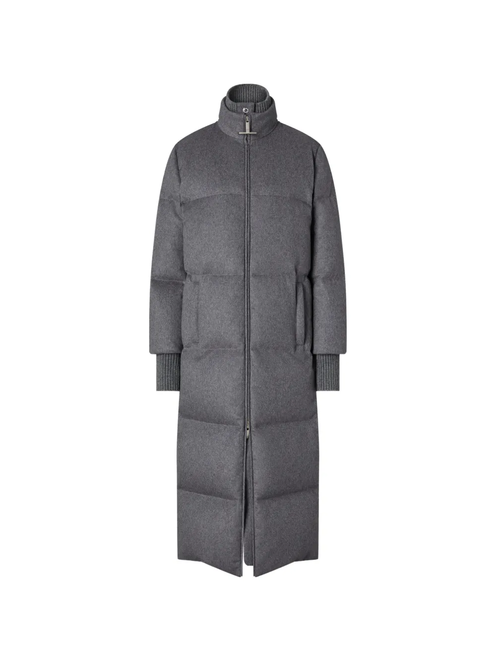 Thom Browne cashmere down-filled jacket - Grigio