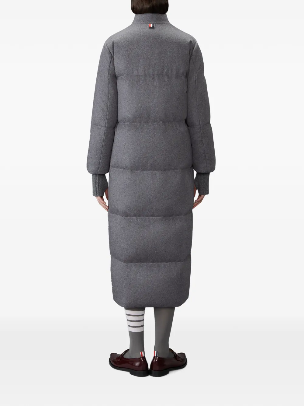 Thom Browne Kasjmier donsjack Grijs