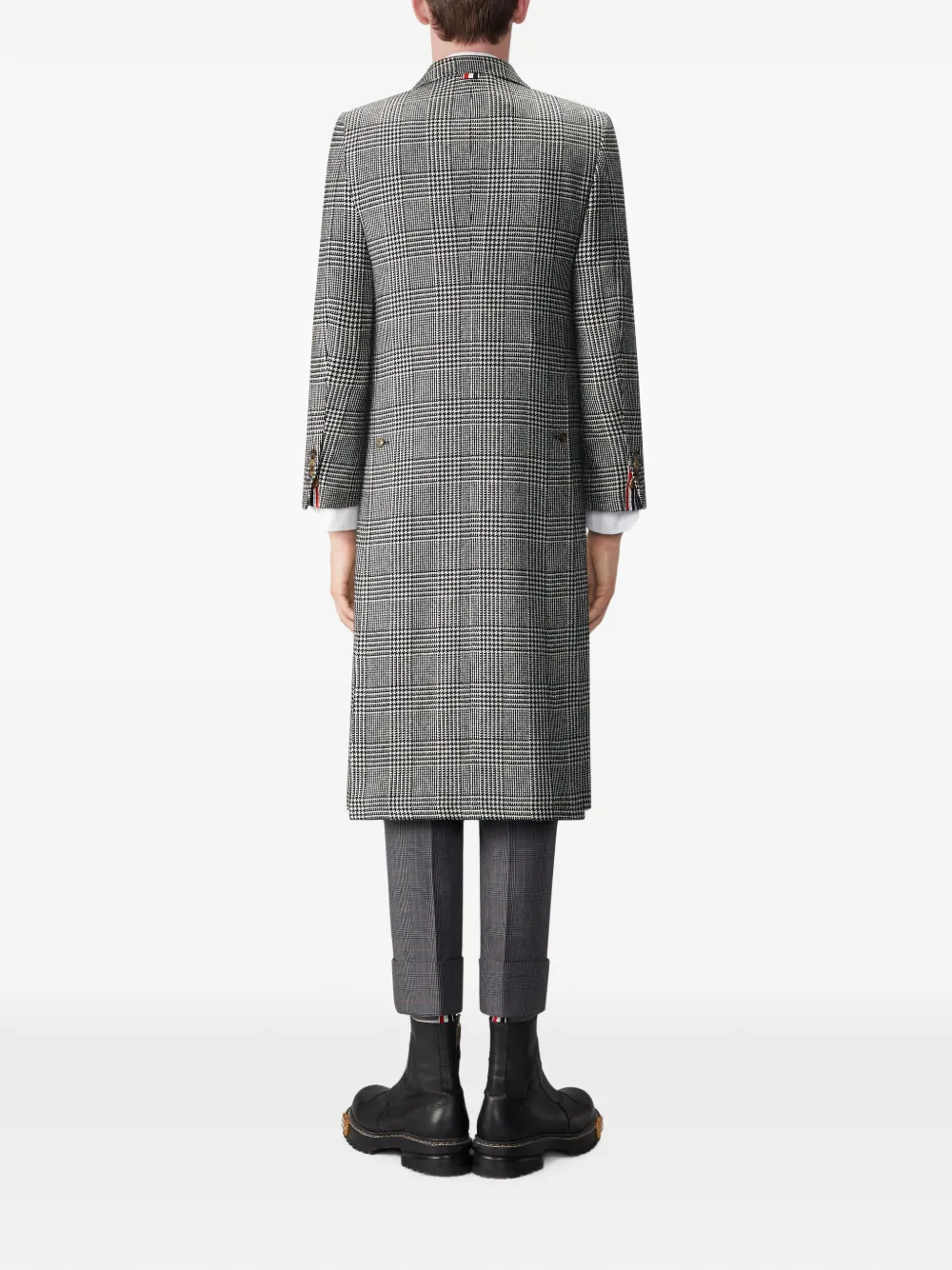 Thom Browne Chesterfield wollen jas Grijs