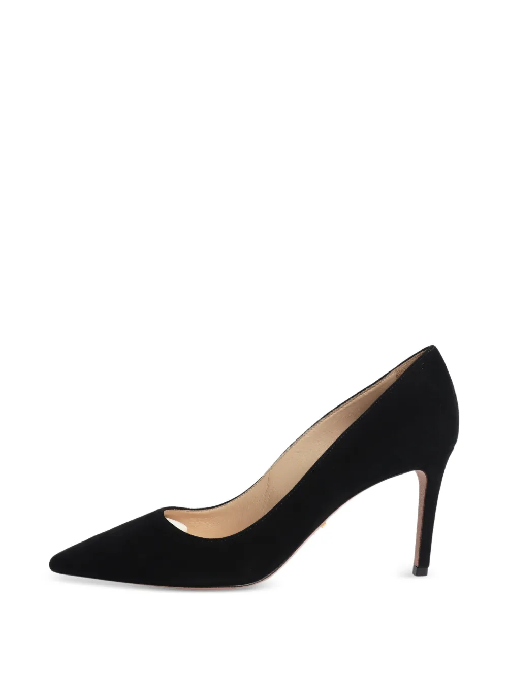 Prada Pre-Owned pointed-toe suede pumps - Schwarz