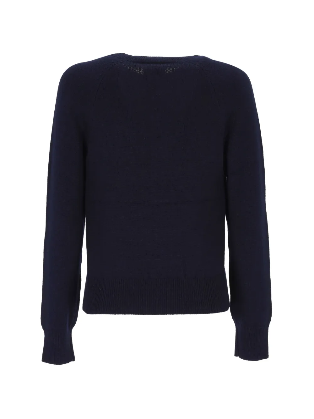 A.P.C. Trui met raglan mouwen en geborduurd logo Blauw