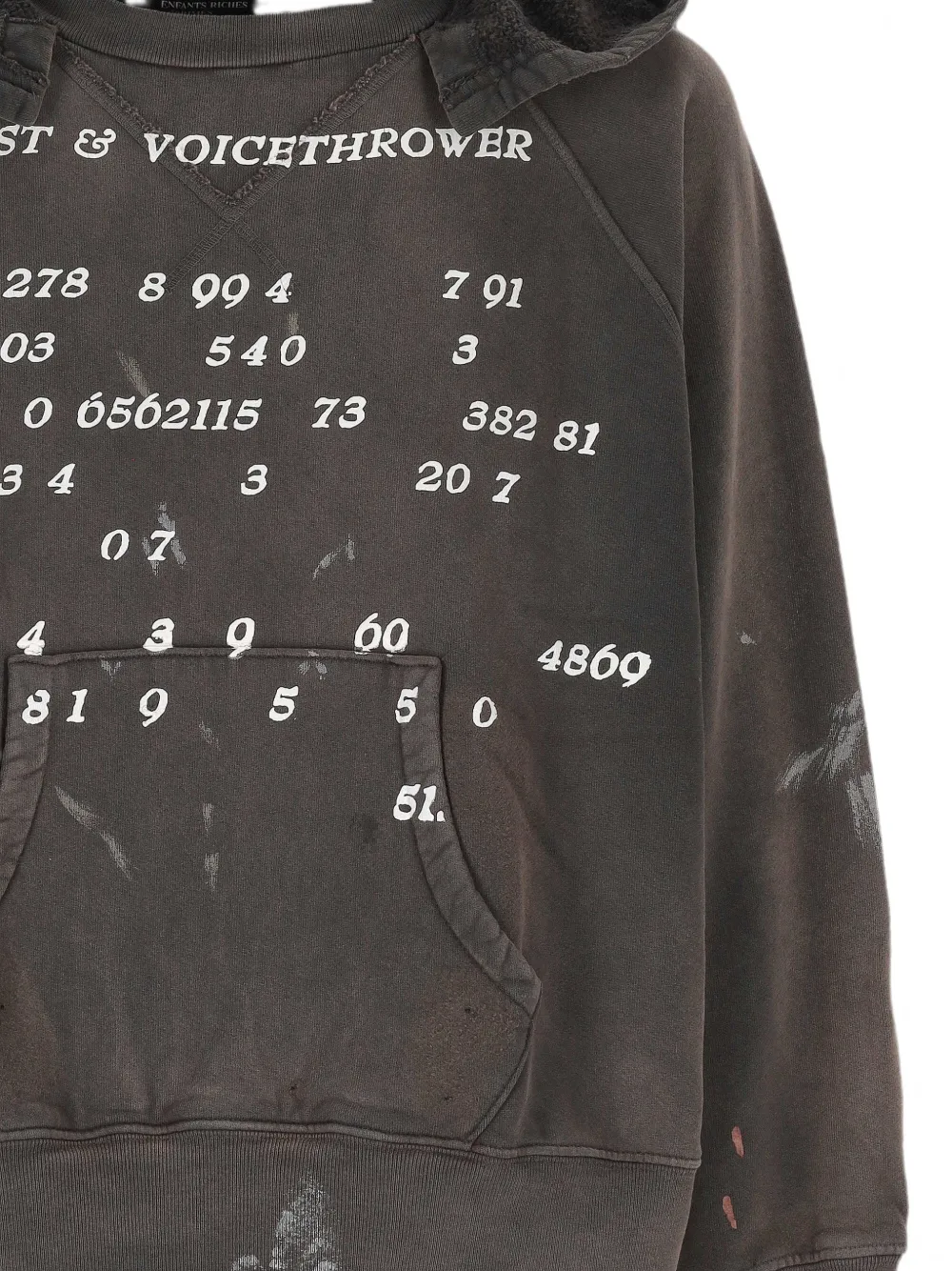 Enfants Riches Déprimés Hoodie met print Zwart