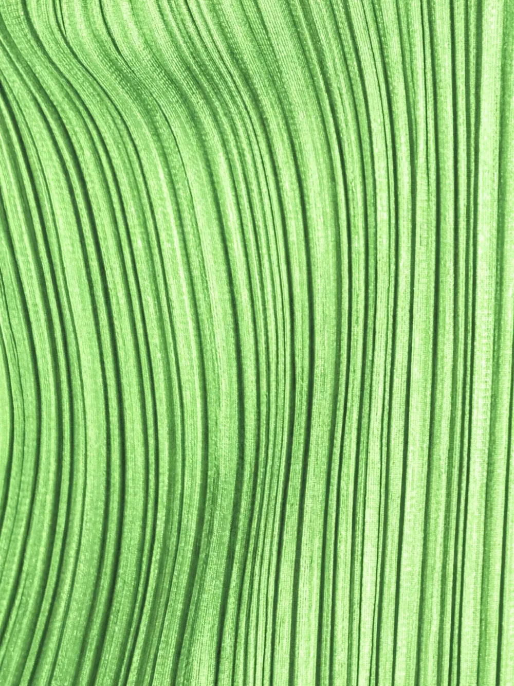 Pleats Please Issey Miyake Plissé T-shirt Groen